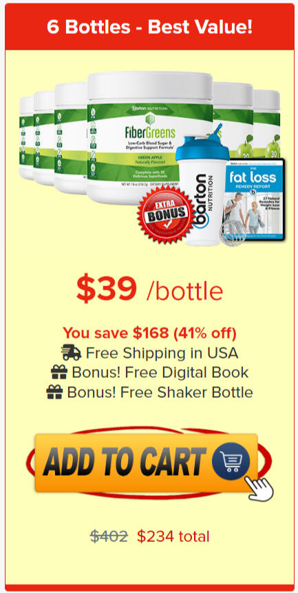 fibergreens 6 bottle